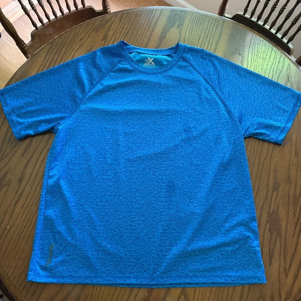 Zeroxposur Sun Protection Tshirt Bundle (2) Teal and Blue Size XL - Picture 7 of 10